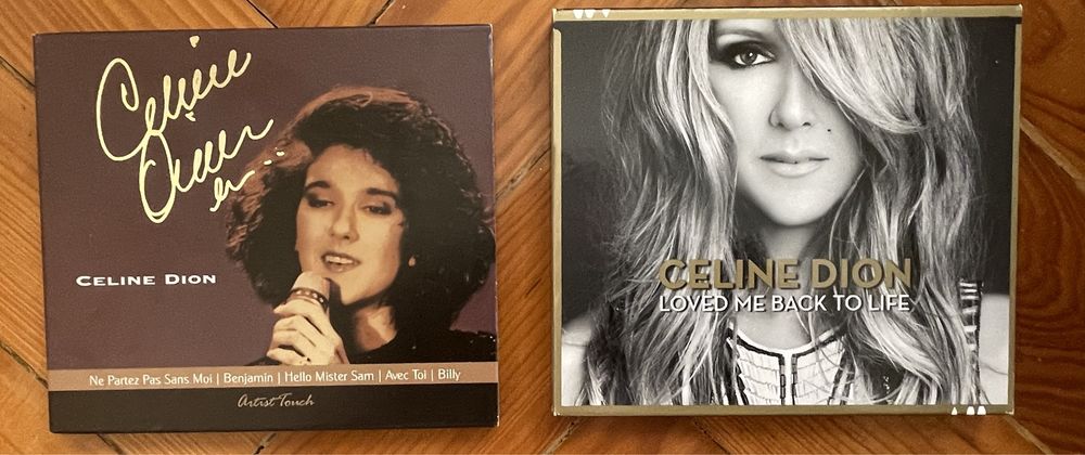 Cd’s e DVD’s musicais Celine Dion