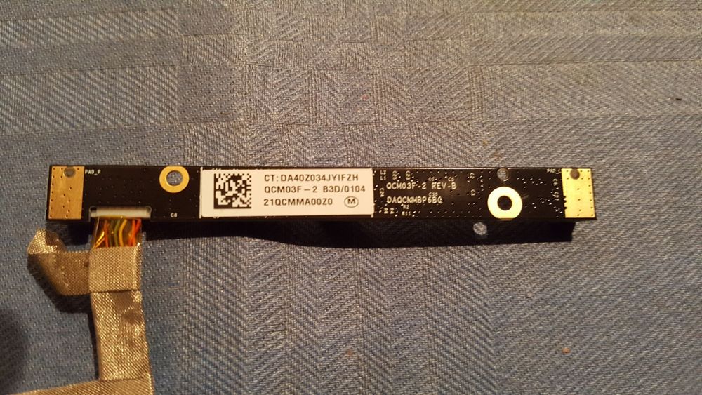 camera de portatil HP Dv6