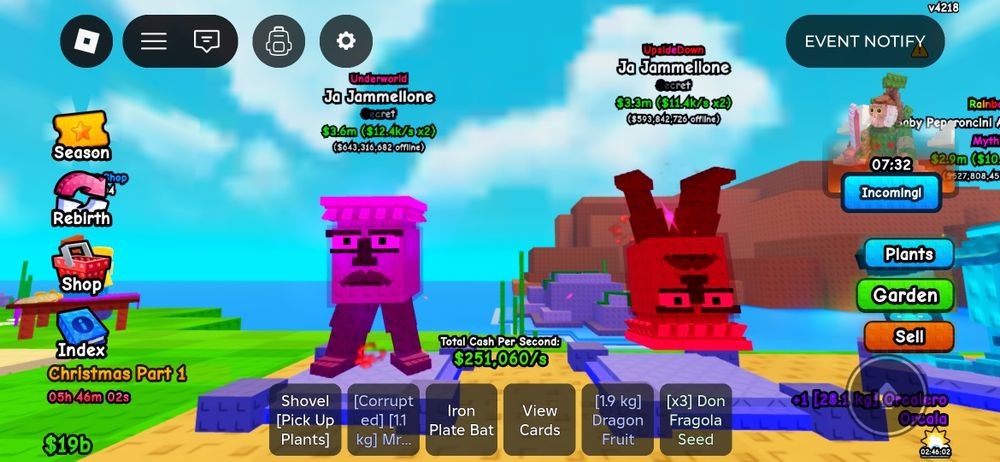 Обміняю plants vs brainrots