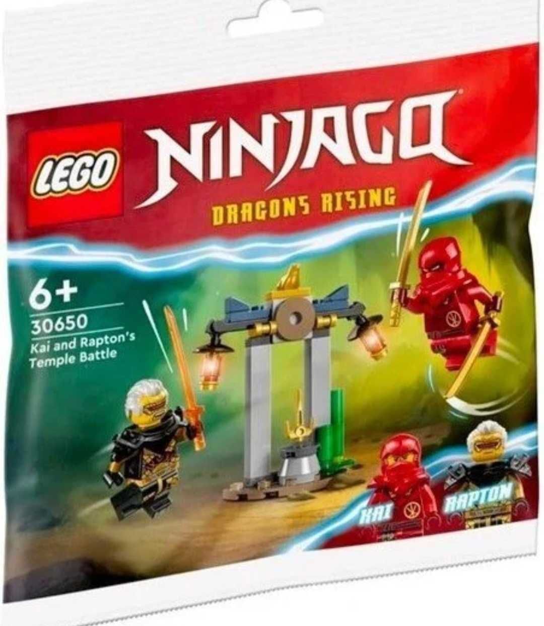 LEGO NINJAGO 30650 Bitwa Kaia i Raptona w świątyni