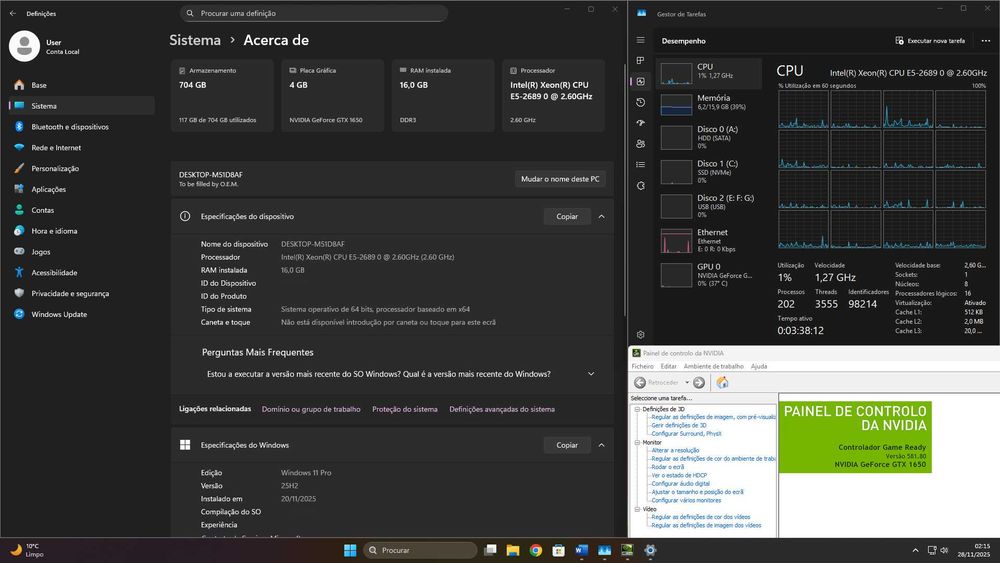 PC GAMING Alta Performance C/ Windows 11 + Office
