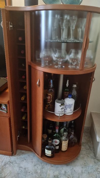 Móvel TV com cristaleira e bar OFERTA MESA CENTRO ...DESCIDA de preço