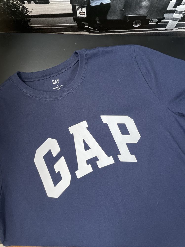 Футболка GAP Оригінал Синя розмір : S