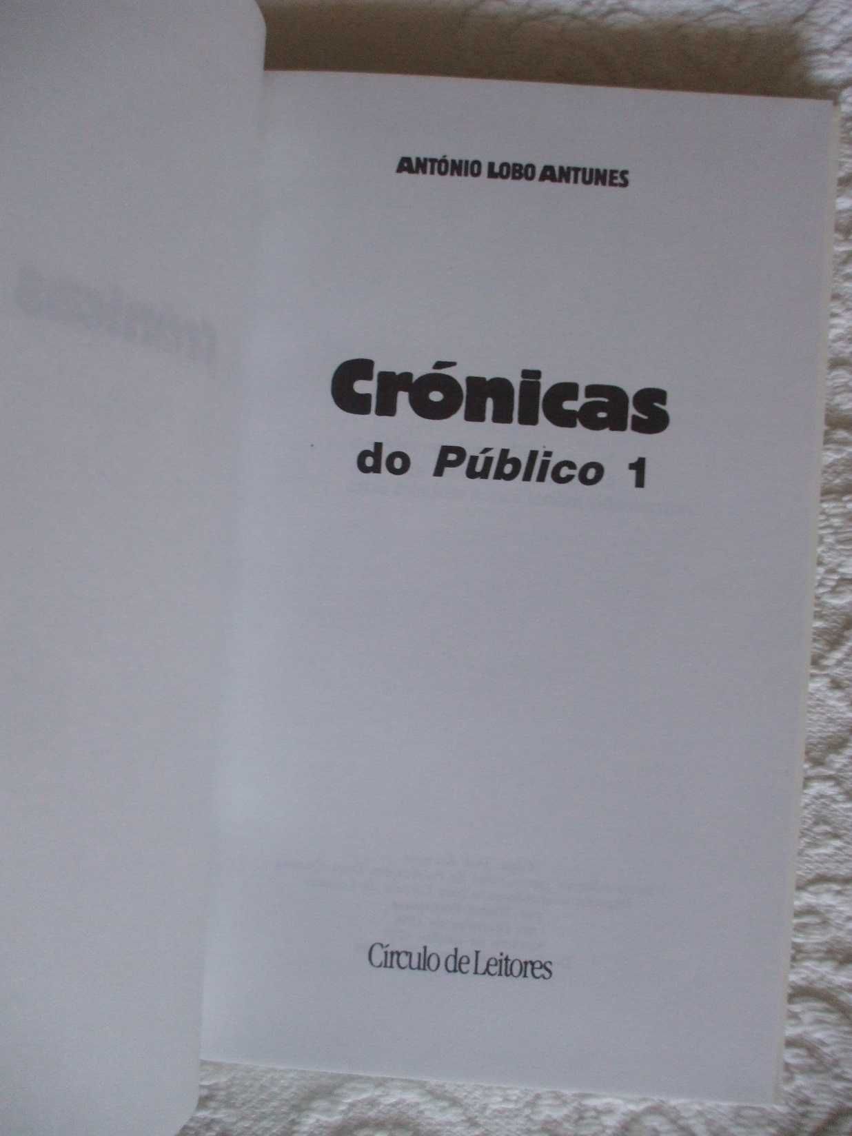 Crónicas do Público 1, António Lobo Antunes
