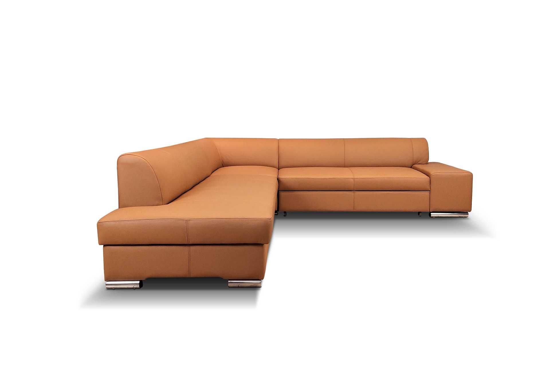 Narożnik 100% skóra naturalna sofa kanapa skórzana rogówka PRODUCENT