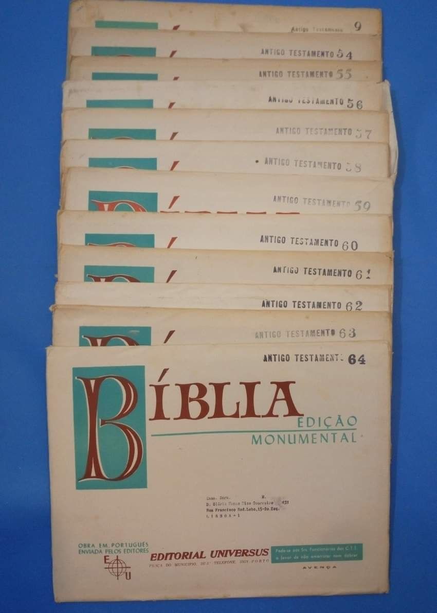 41 fascículos de 1968 novos ainda nos seus envelopes de envio por corr