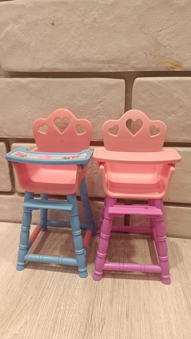 Меблі для дітей барбі simba (дитяча шафа стільчик для годування ліжко)