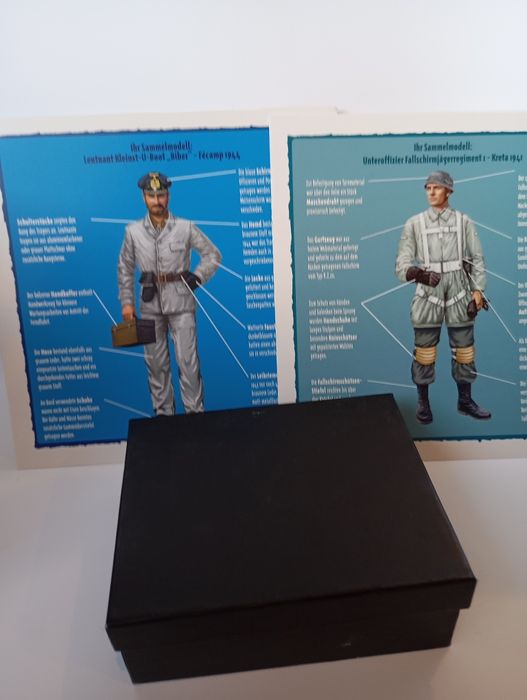 Третий рейх. Набор оловянных солдатиков. Вермахт.1:32(1:35) 54 мм .