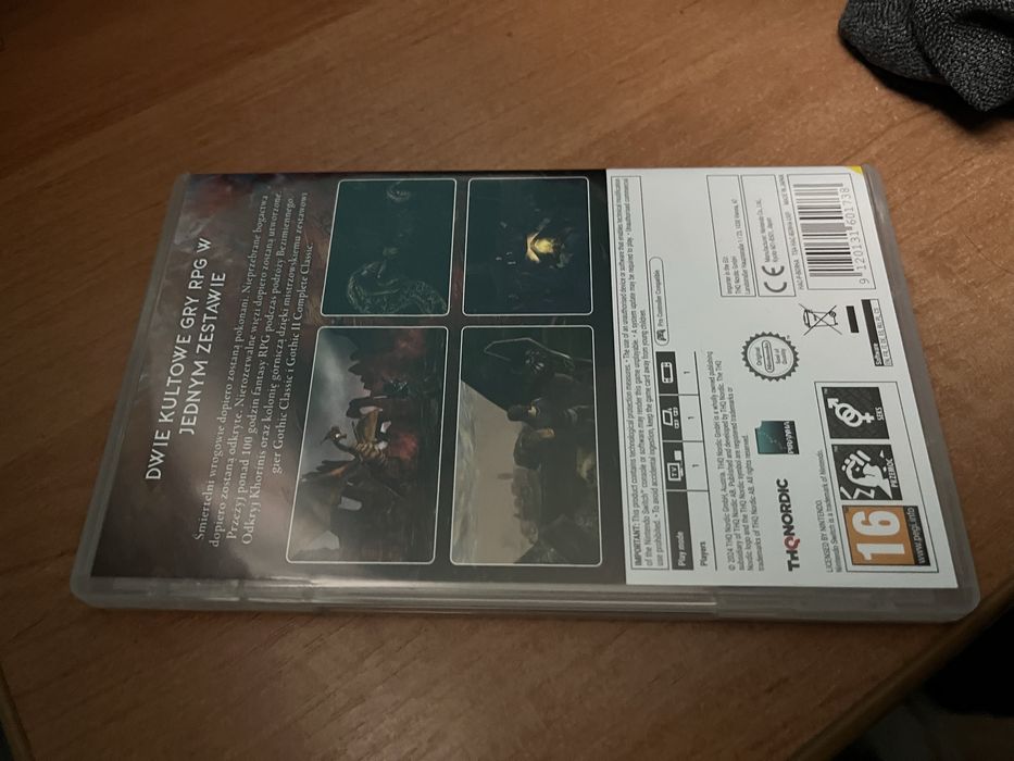 Gothic nintendo switch