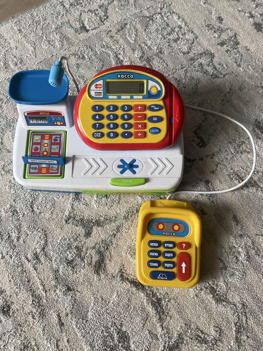 Кассовый аппарат, детская игрушка