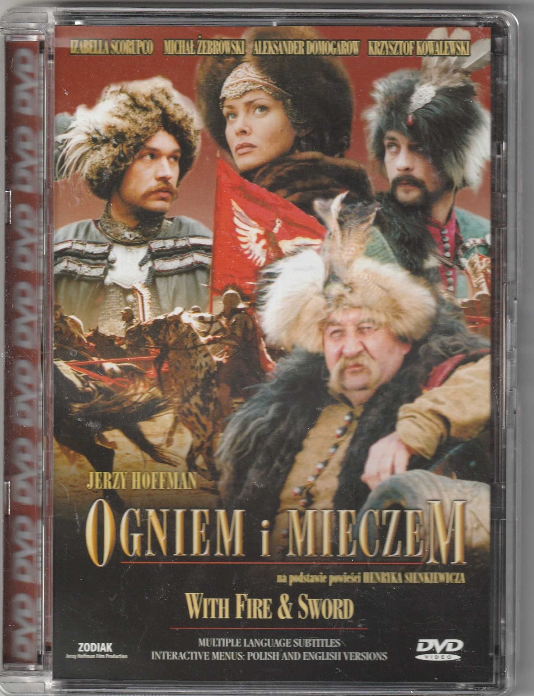 Ogniem i mieczem reż.Jerzy Hoffman  DVD