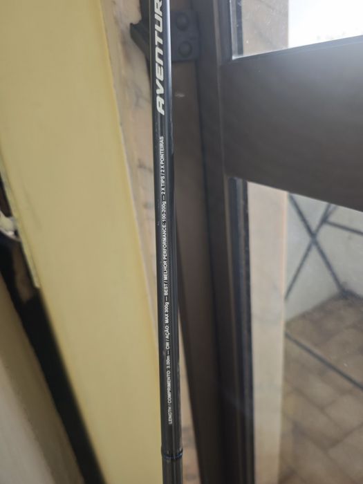 Cana Barros 3 metros, passadores Fujii para pesca Embarcada