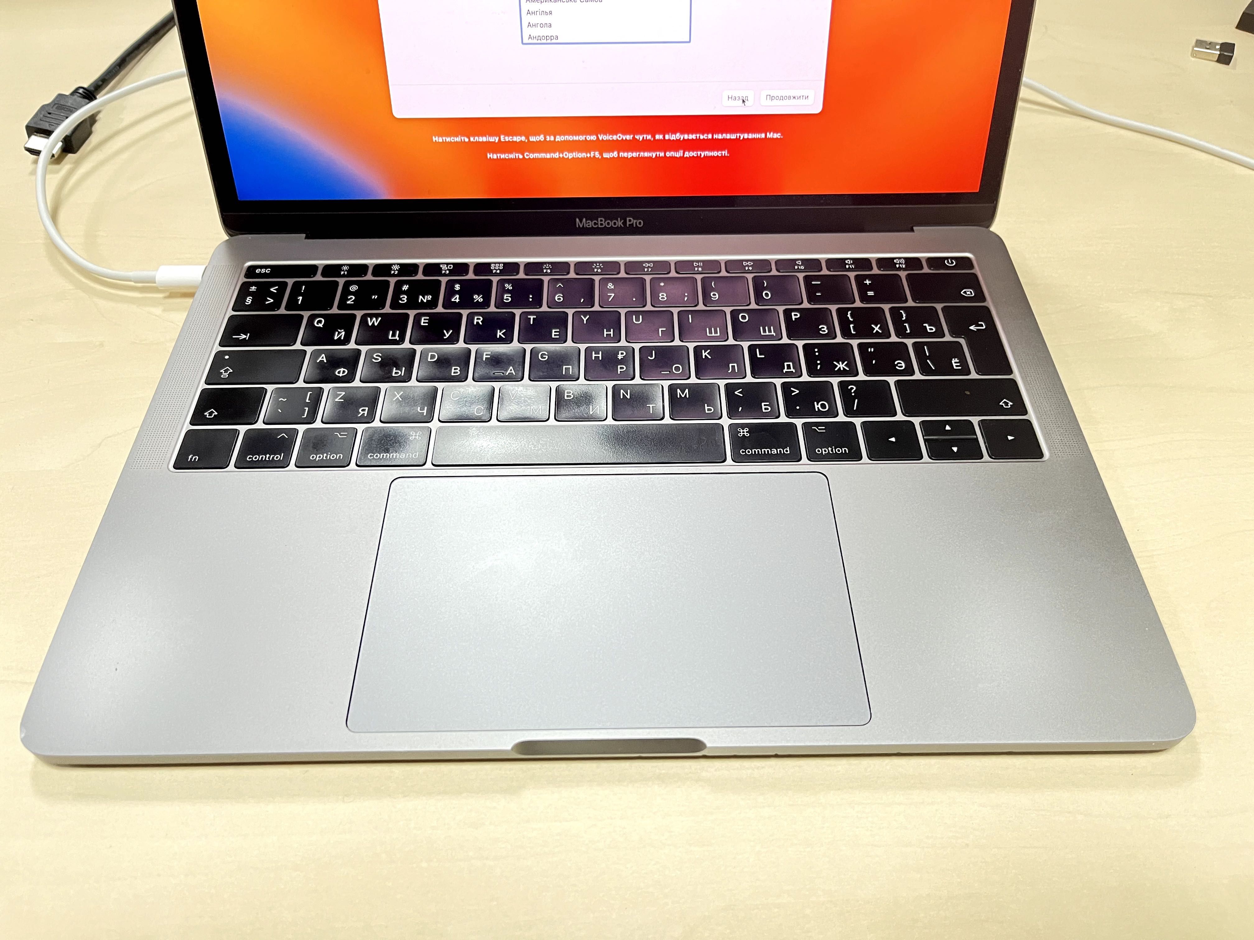 MacBook pro 13" 2017 a1708, i5/16/128 Space Grey