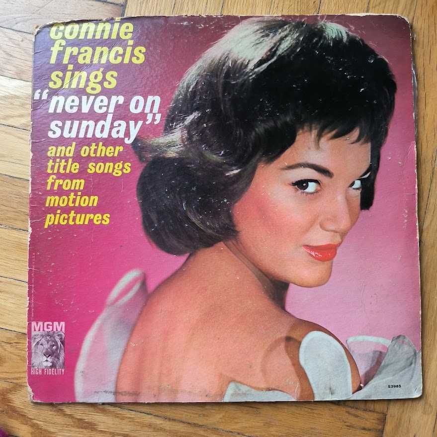 Winyl płyta winylowa Connie Francis Sings Never On Sunday