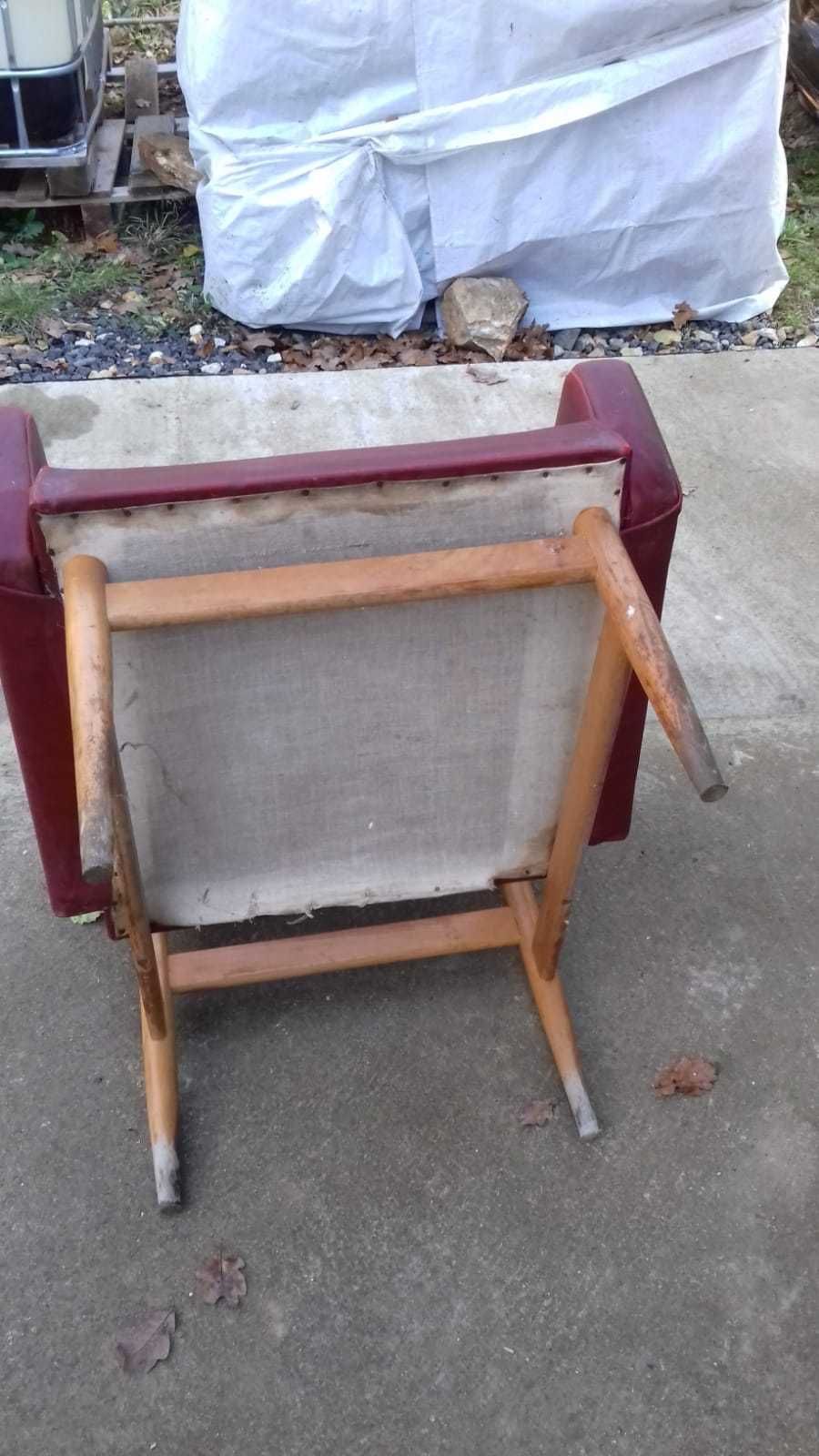 Retro fotel z 1963 roku Jiroutek Czechoslowacja
