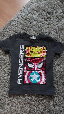 Koszulka t-shirt Avengers h&m 104