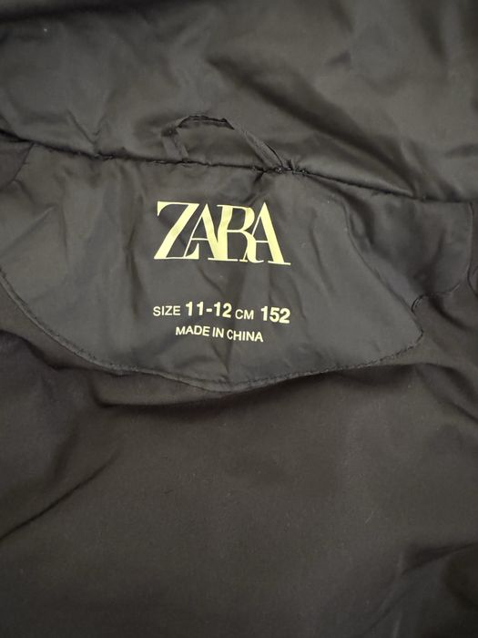 Дитяча зимова подовжена курточка Zara