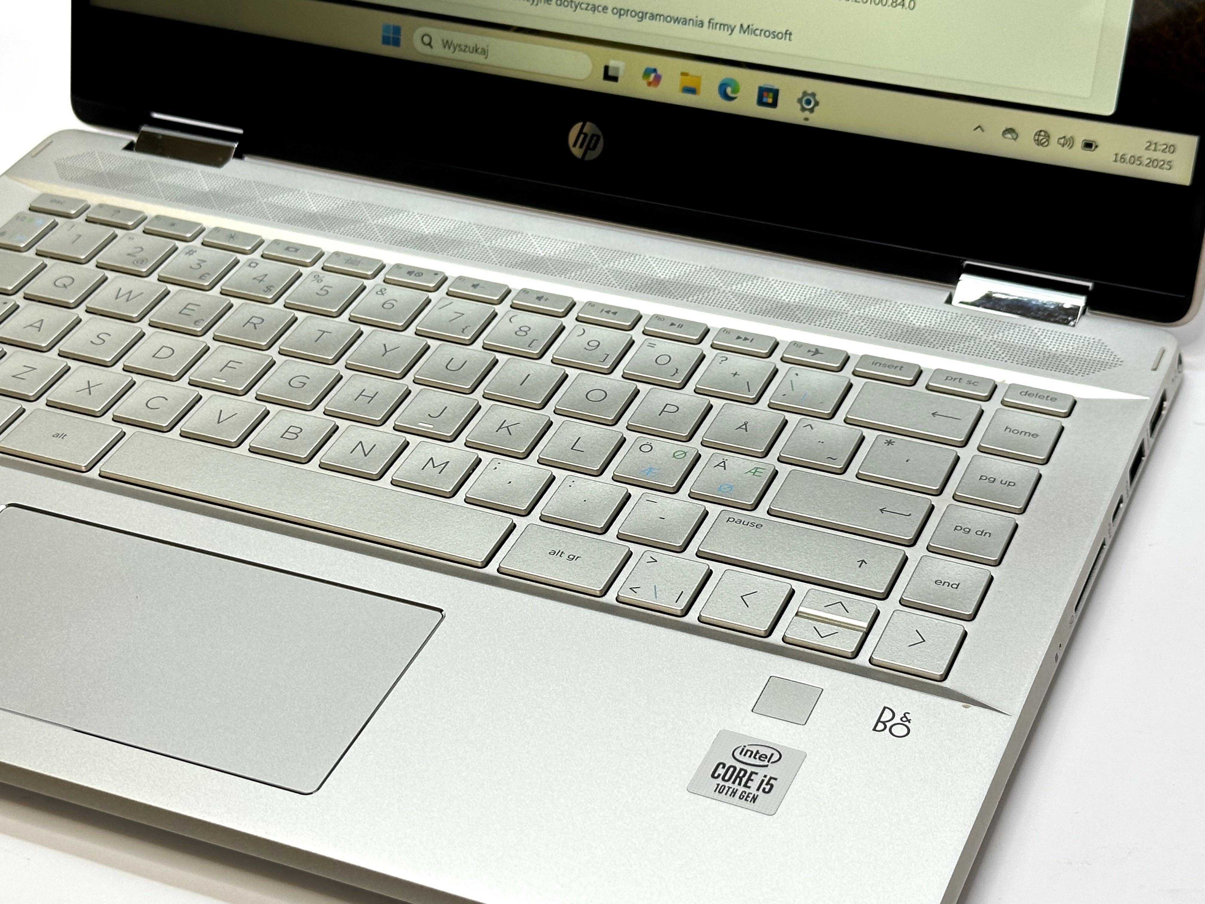 laptop hp pavilion x360 convertible i5-10210u/8gb ram /512gb ssd dotyk