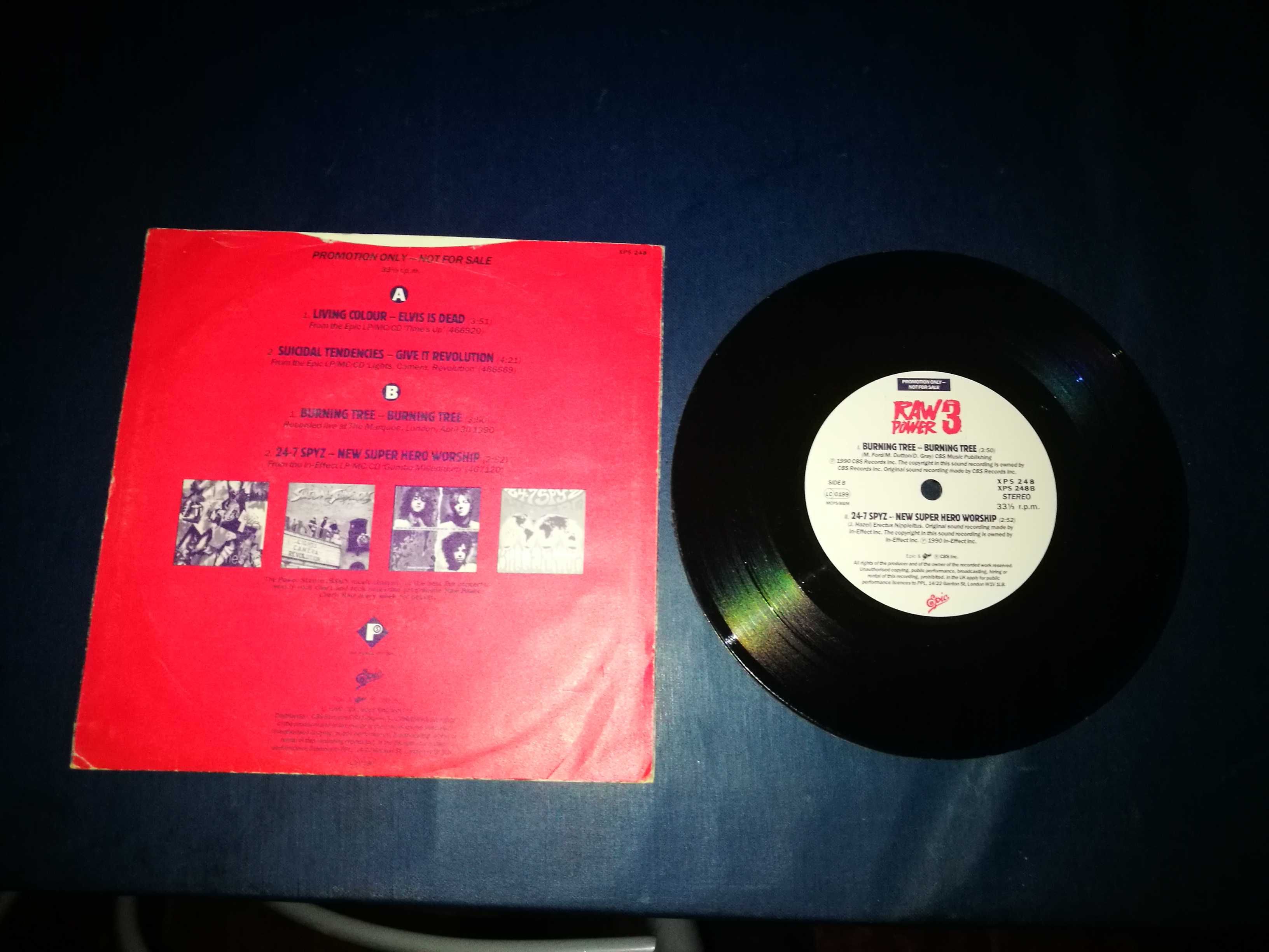 VARIOS-RAW POWER 3-(Living Colour,Suicidal Tend,Burning Tre,24-7 PSYZ)