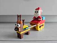 LEGO CREATOR 30670 Przejażdżka saniami Mikołaja Święty Mikołaj