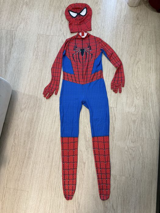 Костюм человека паука с маской р. 140-146