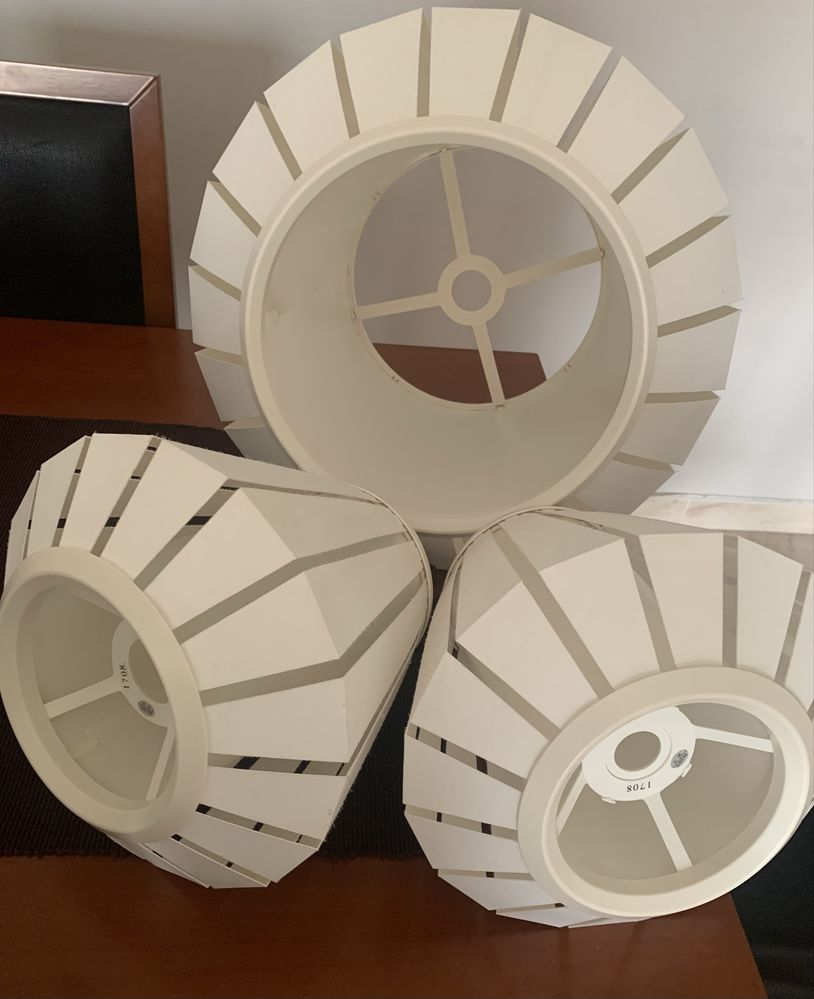 Abajurs Ikea branco