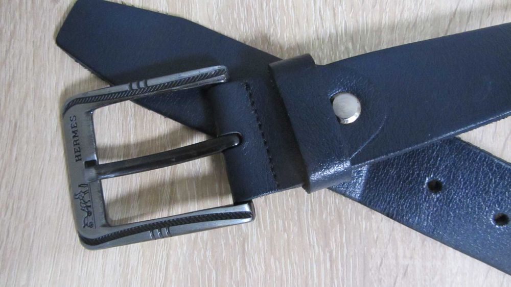 Ремень кожаный фирмы Hermes оригинал