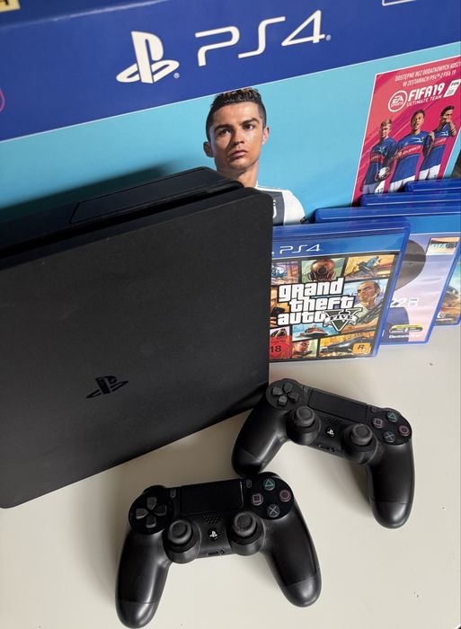Konsola do gier PS4 Slim 1TB+GRATISY