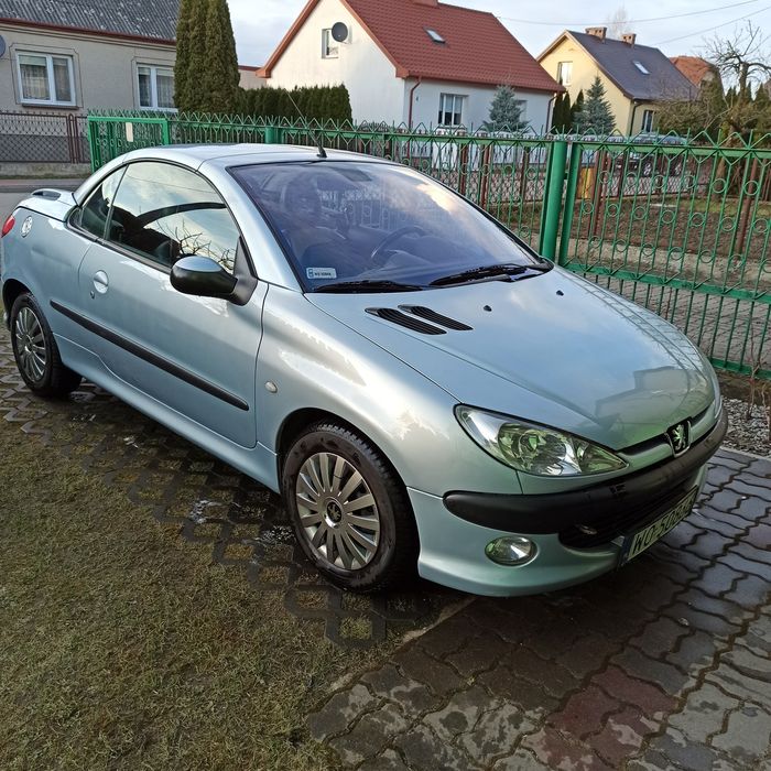 Sprzedam Peugeot 206 CC 1.6 2003 benzyna+LPG