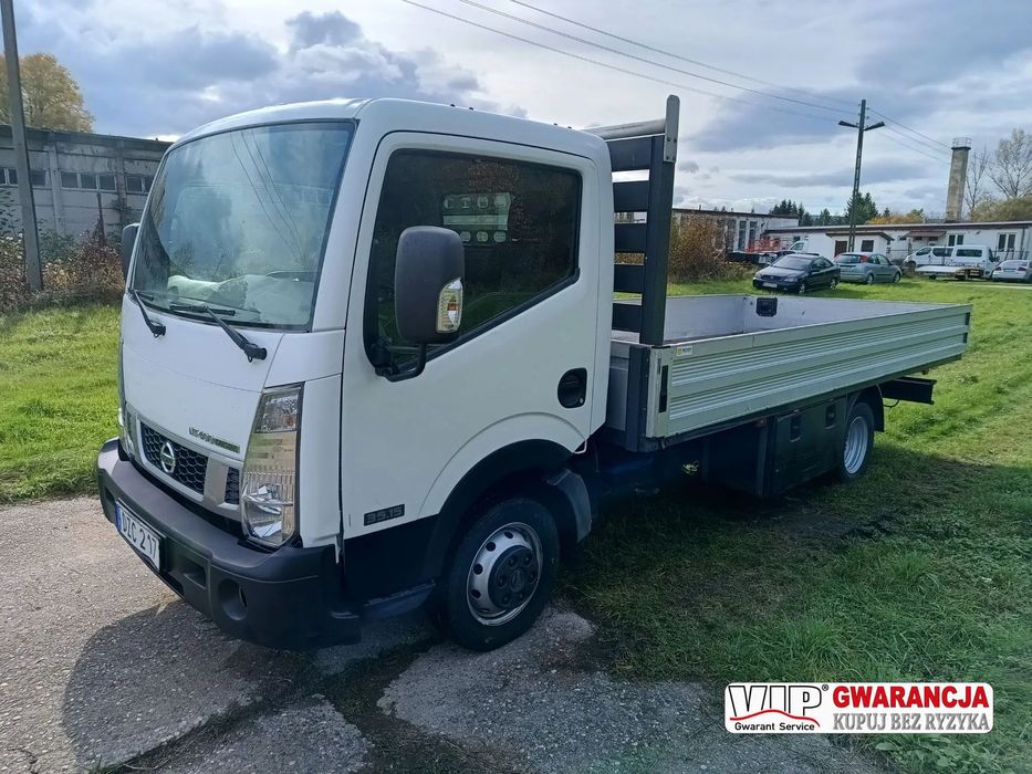 Nissan NT400 CABSTAR 3.5T Single Cab 2.5 diesel 146kM AUTO SPRAWNE, GOTOWE DO PRACY!  STAN bdb, HAK(3,5t), manual 2015rok, ORGINALNY przebieg, ZADBANE!