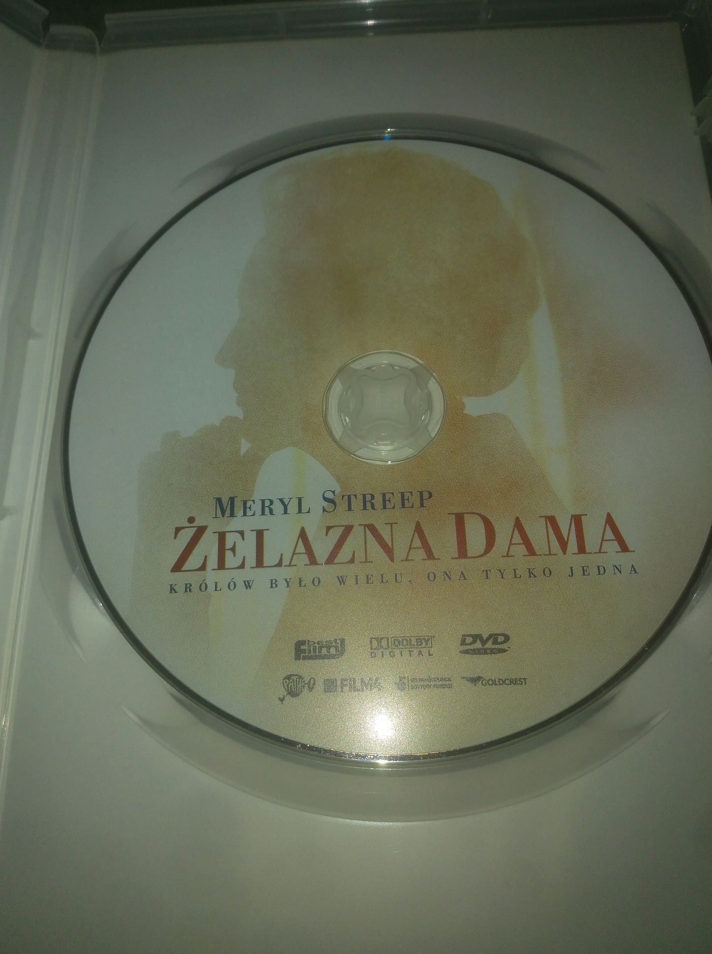 ŻELAZNA DAMA dvd używana