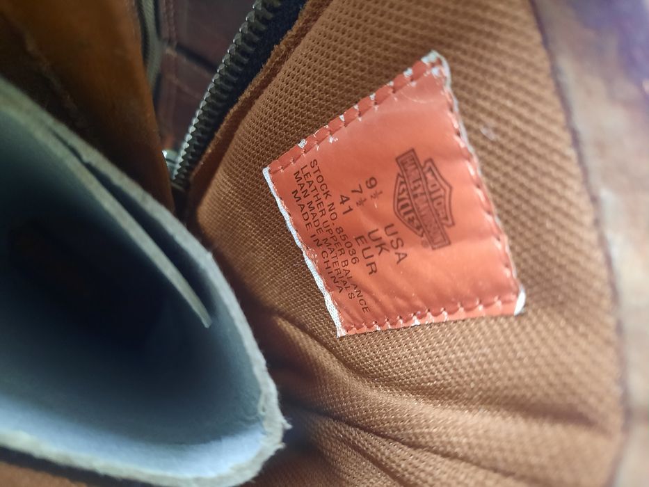 Buty Harley Davidson.