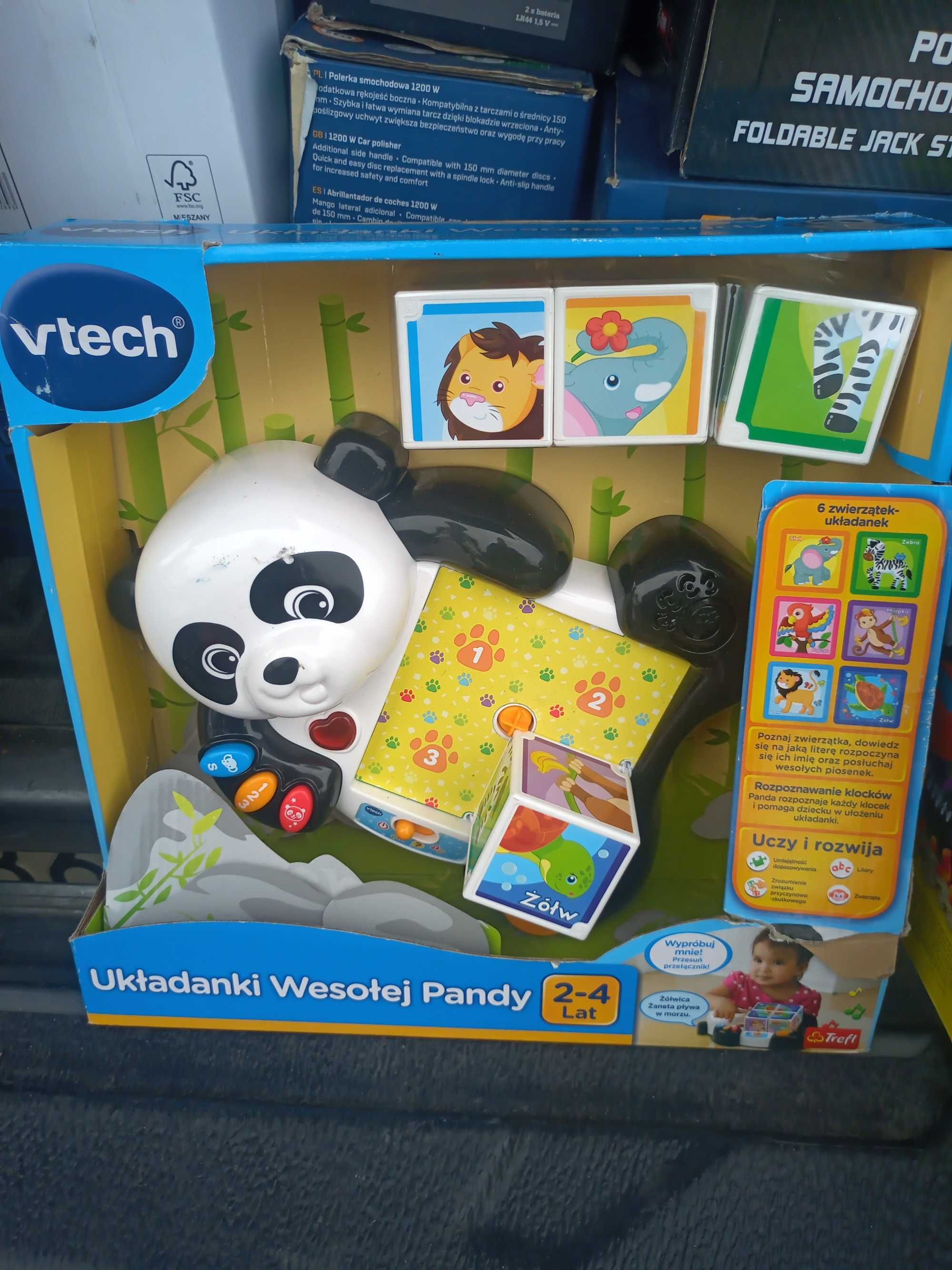 nowa zabawka dla dzieci panda v-tech