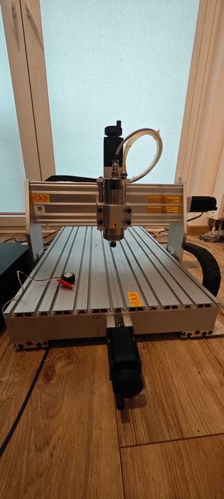 Frezarka CNC 6040, śruby kulowe, wrzeciono 800w, NEMA23 3A , mach3