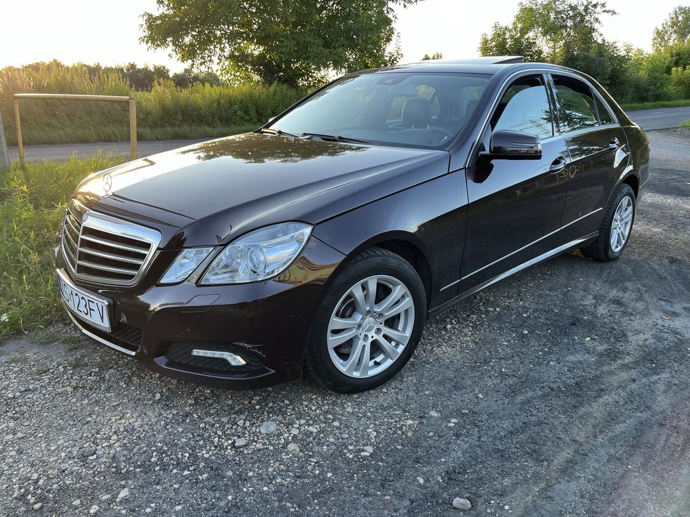 Mercedes Klasa E 2.2 CDI 204KM – Avangarde, automat, zadbany