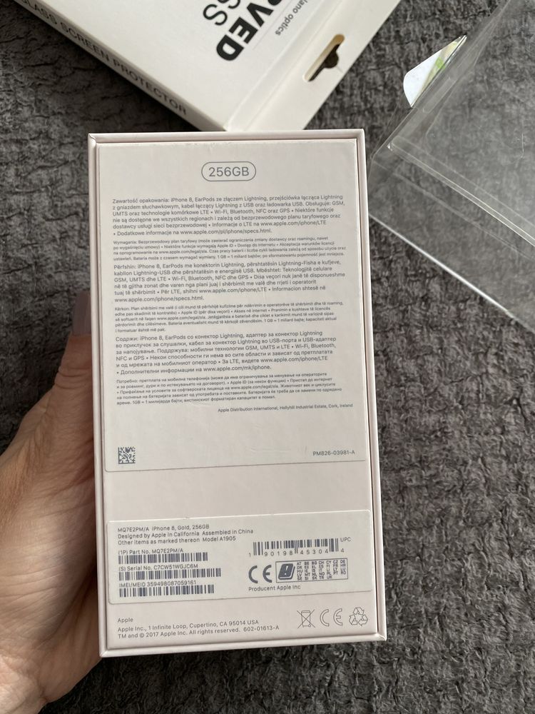 iPhone 8 Gold pamięć 256GB