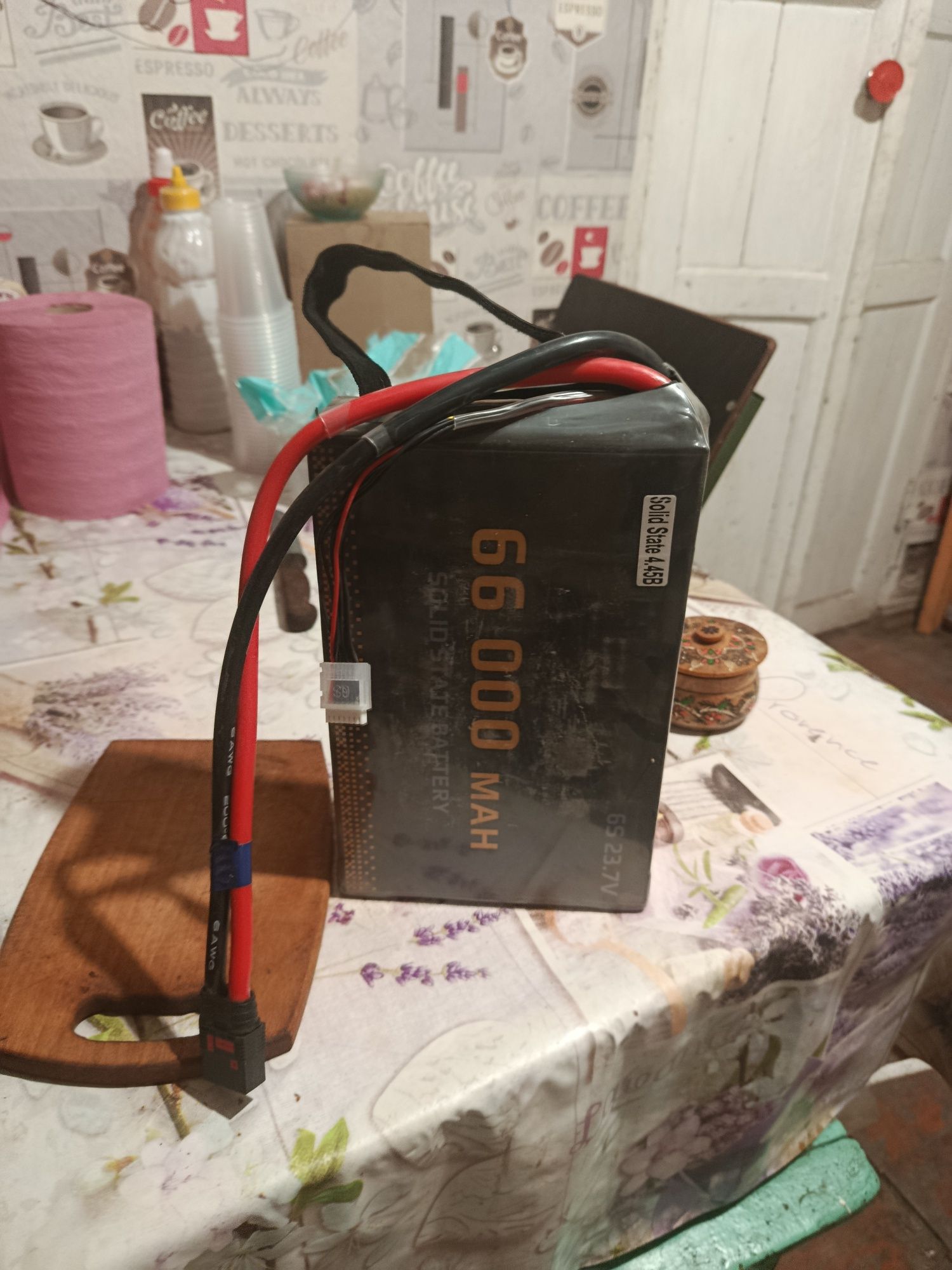 Акумулятор Батарея до БПЛА VAMPIR ВАМПІР 66000 mAh
- Ємність: 66000 мА