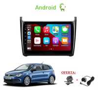 (NOVO) Rádio 2DIN • Volkswagen POLO MK5 • [4+32GB] • Android GPS