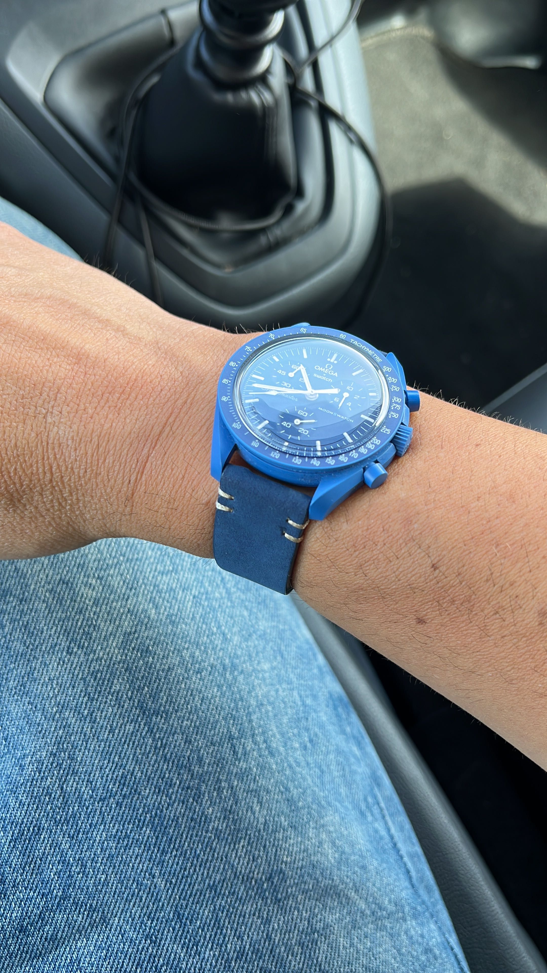 Swatch X Omega Neptune