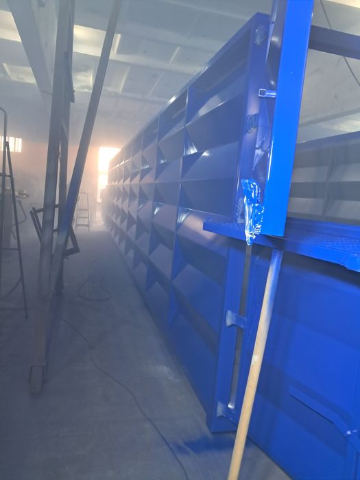 Покраска прицепов/полуприцепов/кузовов транспорта/контейнеров/цистерн