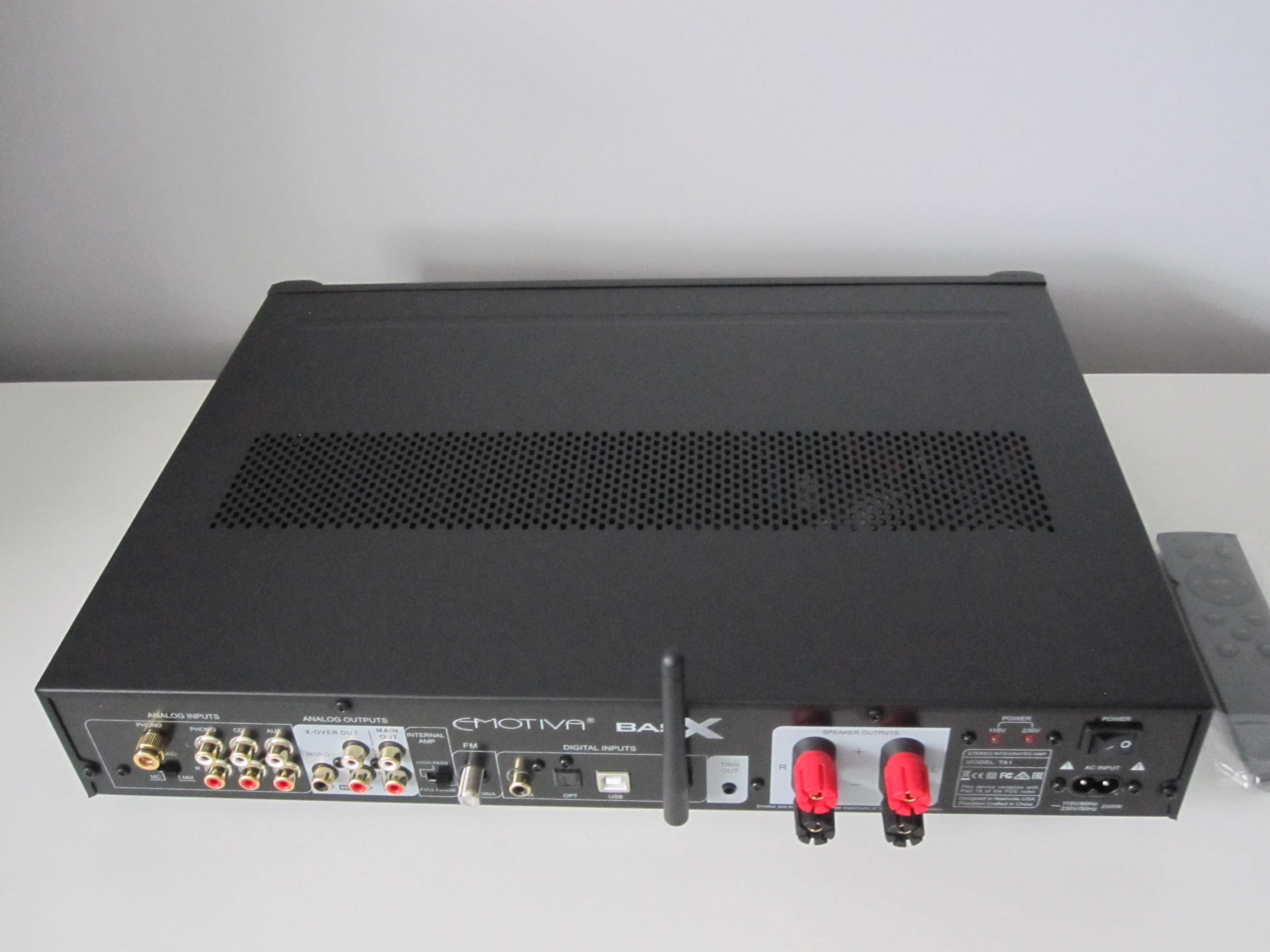 Emotiva BasX TA1 z BT5 z obsługą AptX HD i AAC - prawie 4,5 roku gwar.
