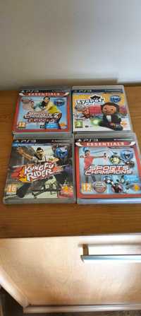 PS3 Play Station 3 zestaw gier do ps move