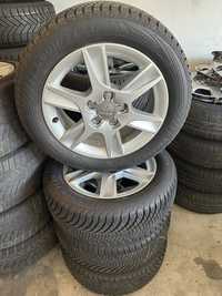 Koła alu felgi Audi 5x112 R16 opony GoodYear wielosezonowe 205/55R16