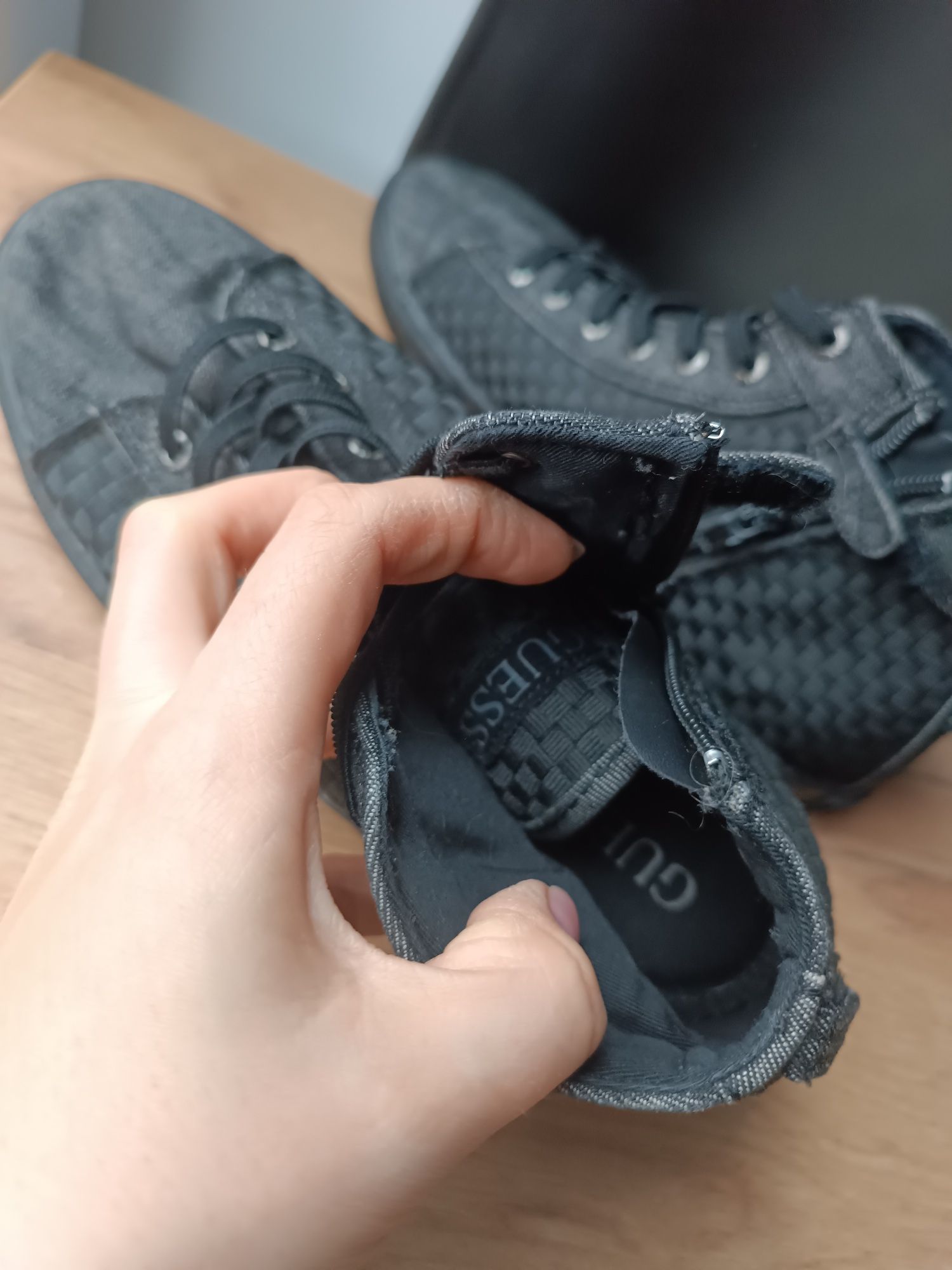 Botki sneakersy 37 guess za kostkę