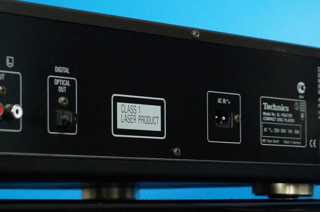 Odtwarzacz płyt cd Technics SL-PS670D z pilotem jak nowy gwarancja