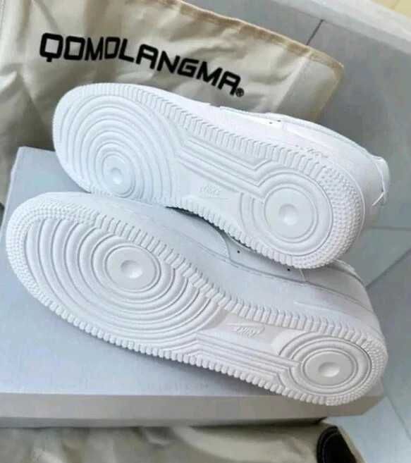 Biały\NikeForce1*airDamskieKomfort ZniżkaTrampkiNeutralne 42