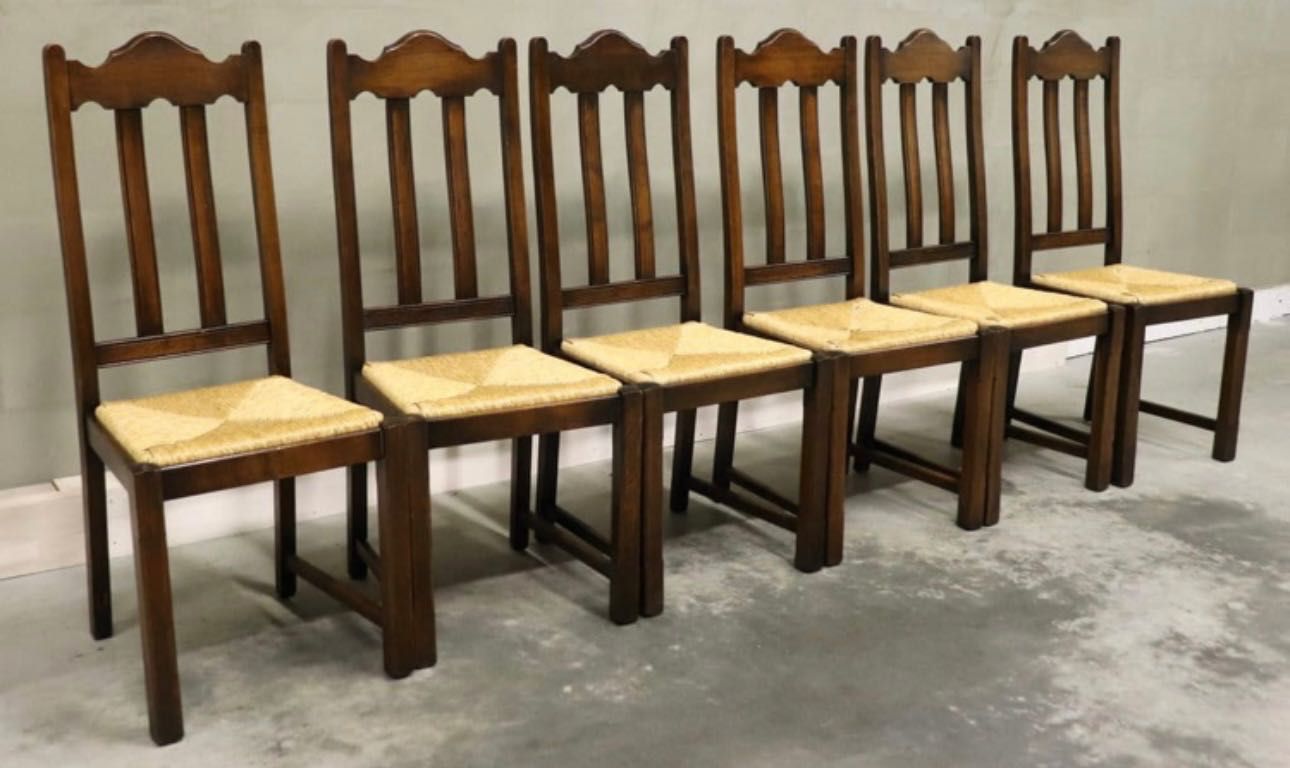 Krzesla drewniane klasyczne 6szt- komplet