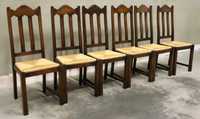 Krzesla drewniane klasyczne 6szt- komplet