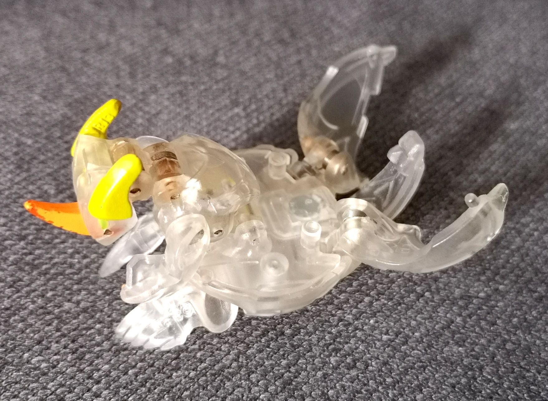 Bakugan Bakucore Helix Dragonoid Crystal Translucent