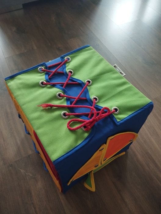 Kostka Montessori sensoryczna manipulacyjna